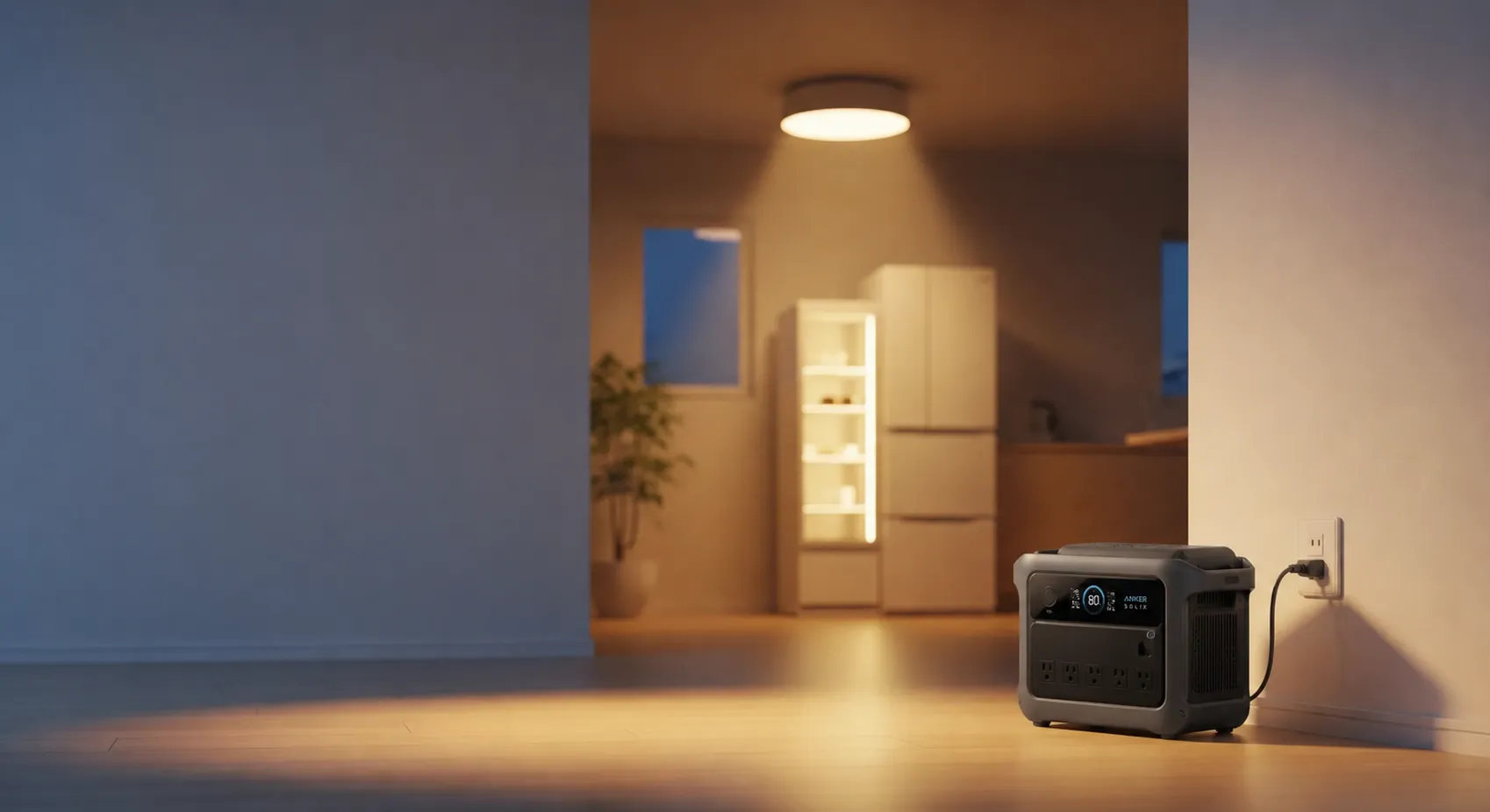 Eneco®のある明るいリビング